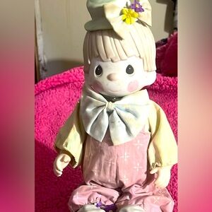 Precious Moments Doll,  "Bong Bong" The Boy Clown